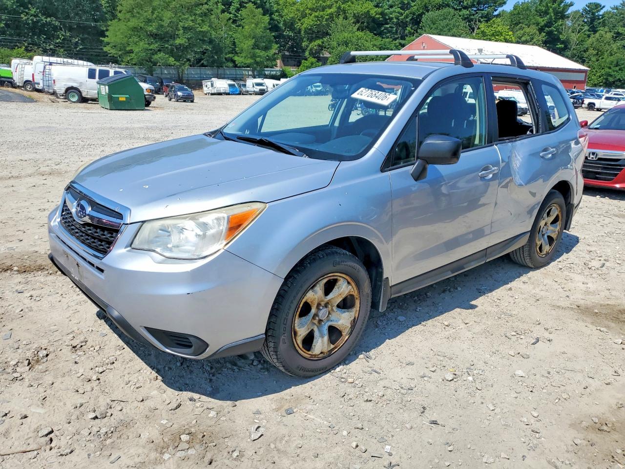 2014 Subaru Forester 2.5i, VIN JF2SJAAC1EH458645 — Крыша