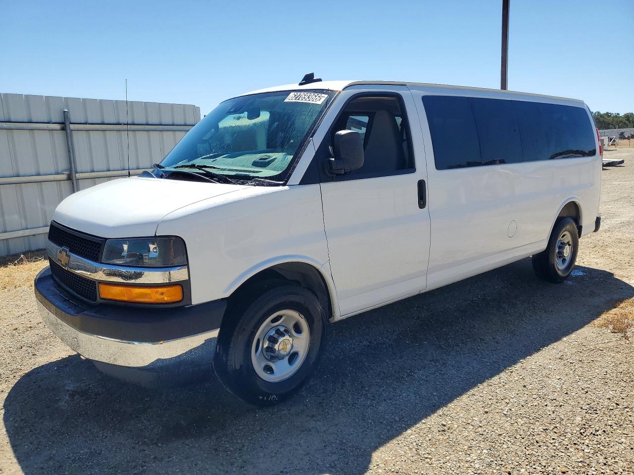 2025 Chevrolet Express Passenger LT, VIN 1GAZGPF70S1107779 — Minor dents and scratches