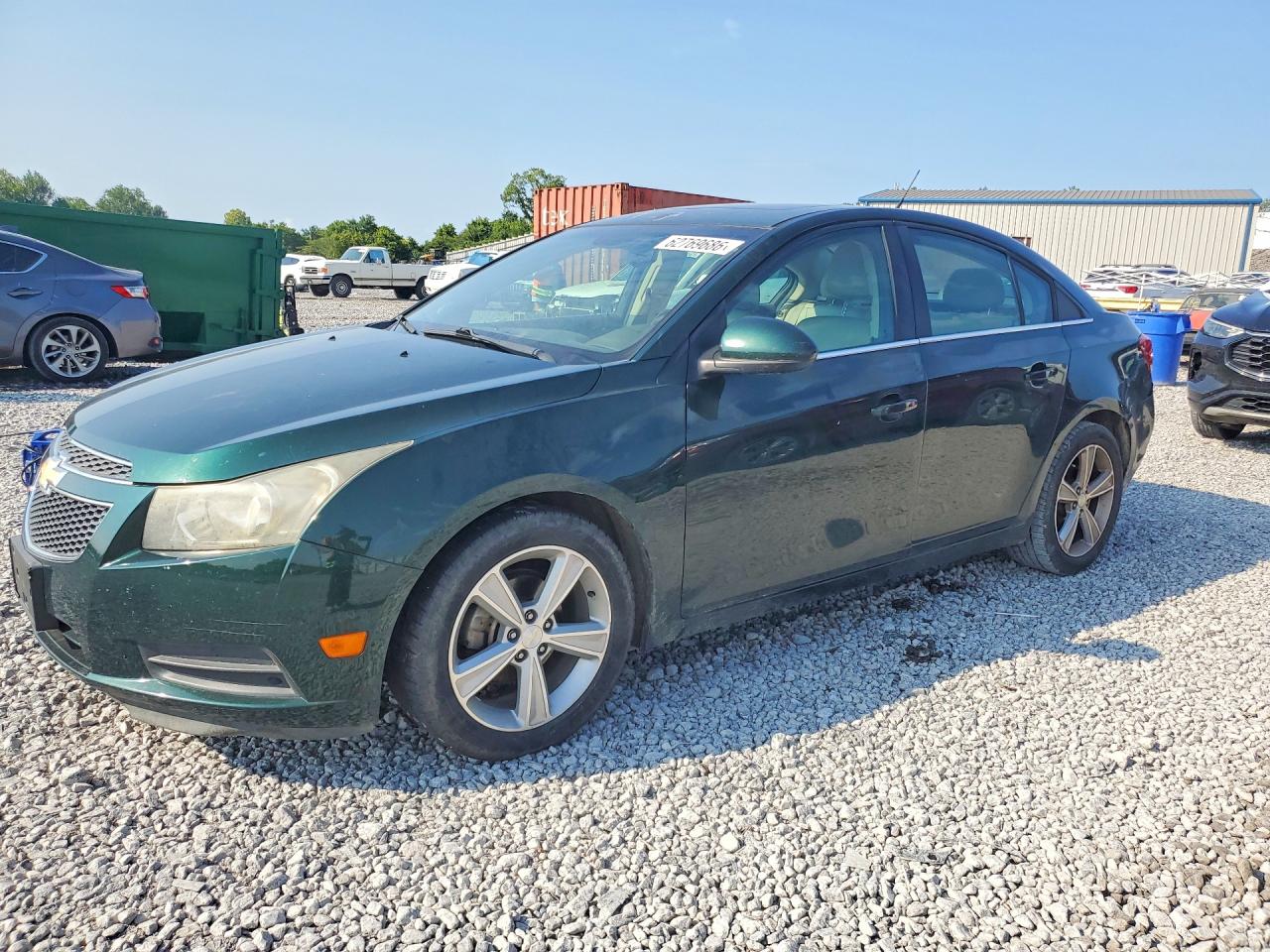 2014 Chevrolet Cruze 2LT, VIN 1G1PE5SB6E7152822 — Undercarriage