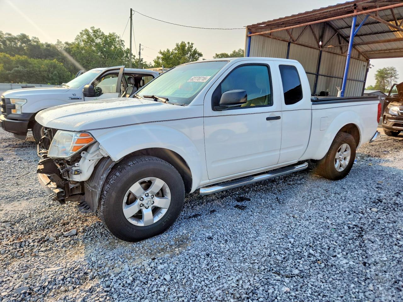2012 Nissan Frontier S, VIN 1N6BD0CTXCC424739 — Front end