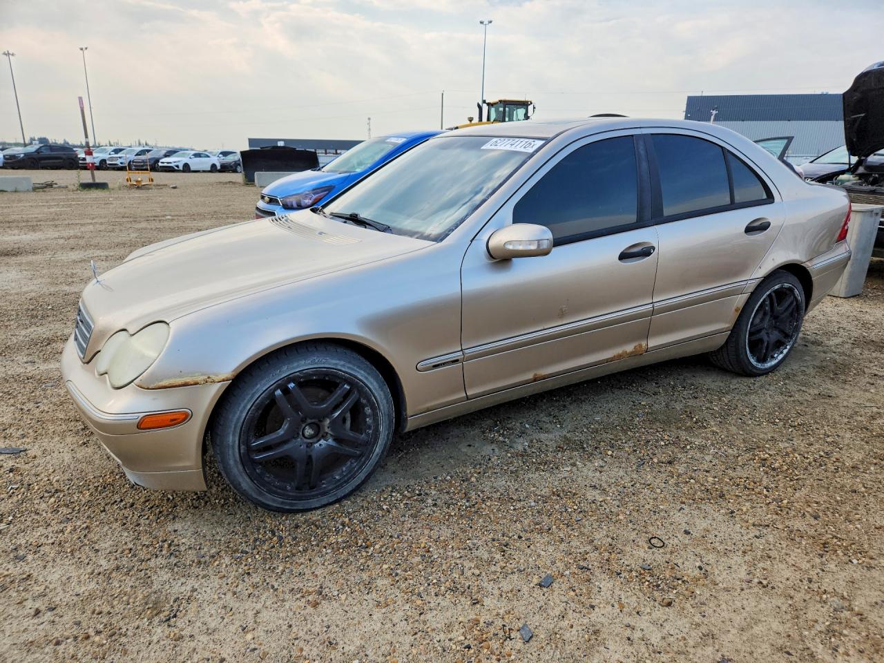 2003 Mercedes-Benz C 240, VIN WDBRF61J63F344240 — Rear end