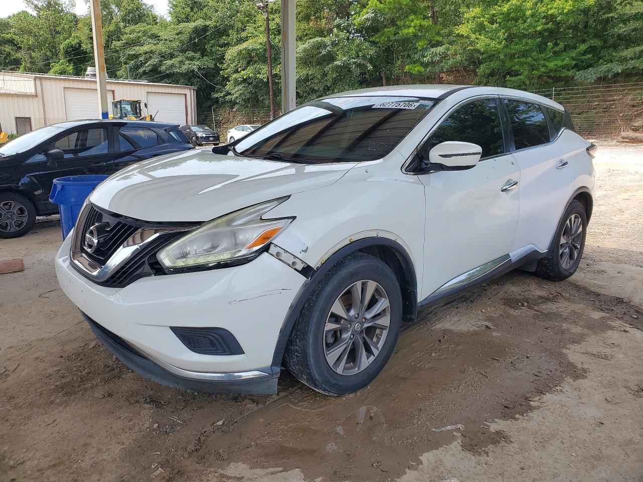 2017 Nissan Murano SL, VIN 5N1AZ2MG4HN162804 — Front end