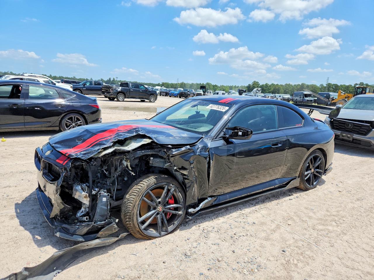 2022 BMW 2 Series M240i xDrive, VIN 3MW53CM09N8C75580 — Front end