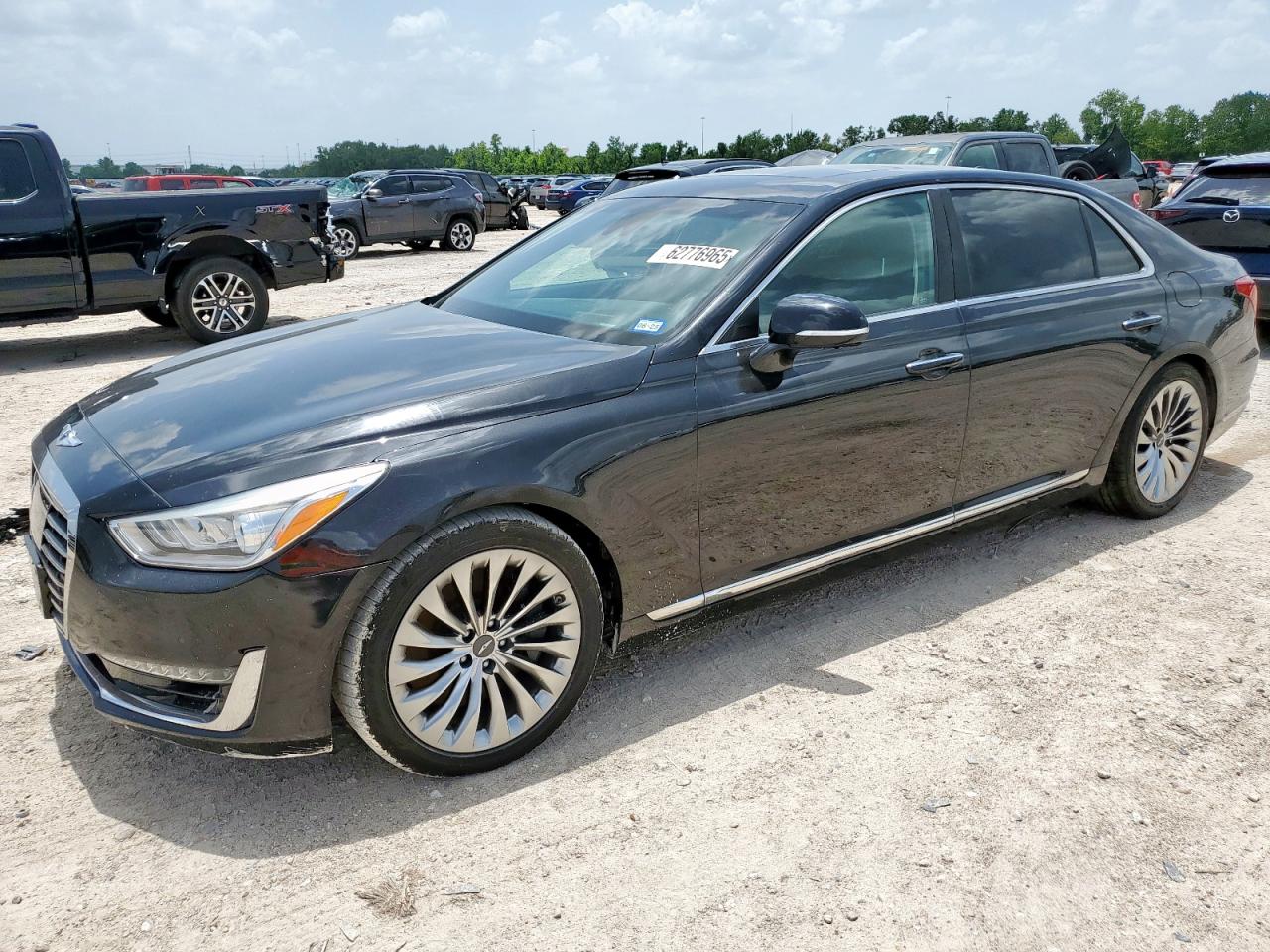 2019 Genesis G90 Ultimate, VIN KMTF54JHXKU054460 — Water / flood