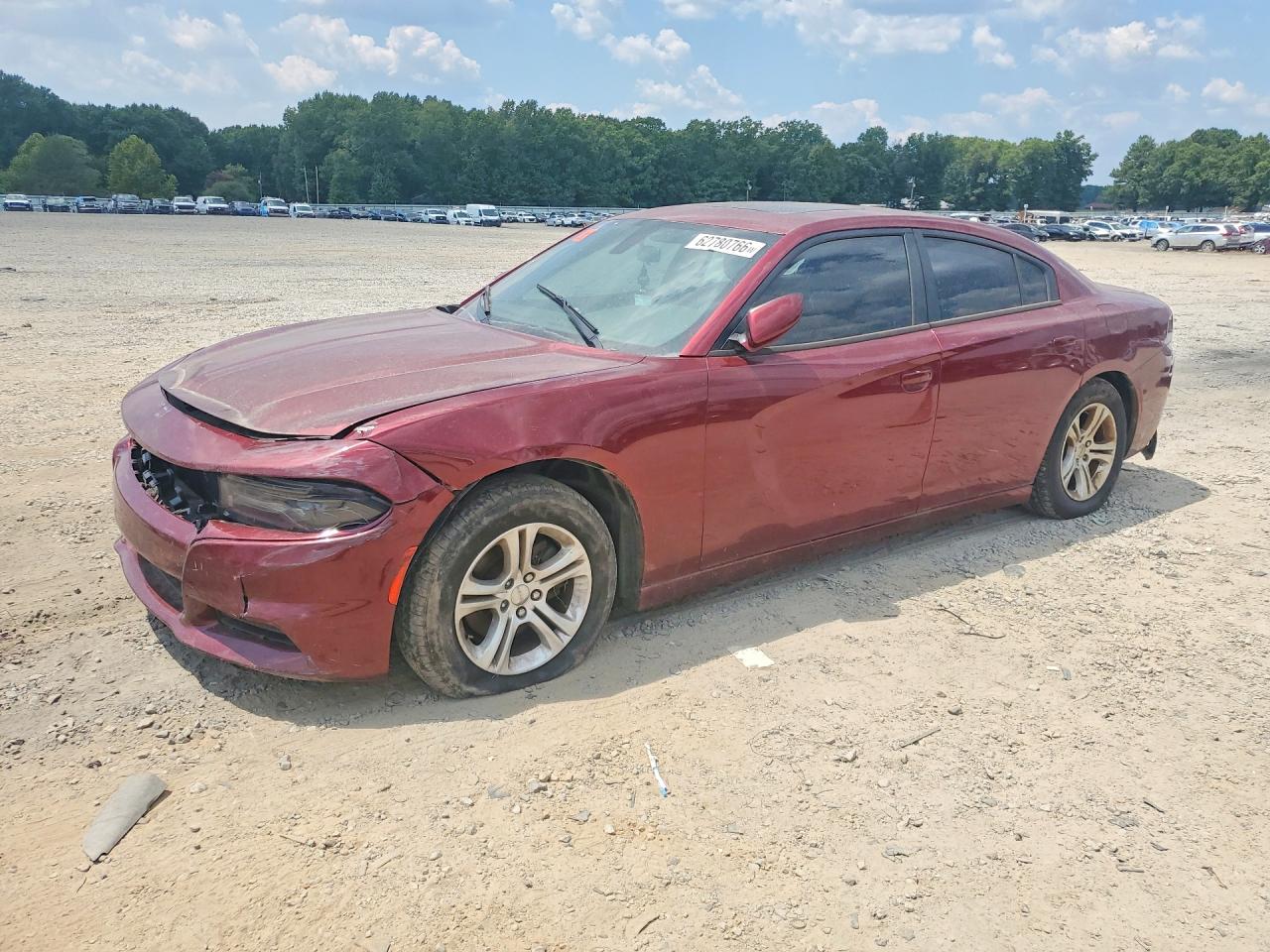 2020 Dodge Charger SXT, VIN 2C3CDXBG1LH144004 — Rear end