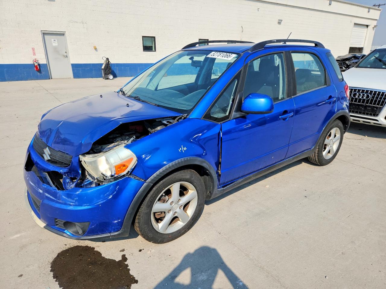 2007 Suzuki SX4, VIN JS2YB413875105160 — Перед
