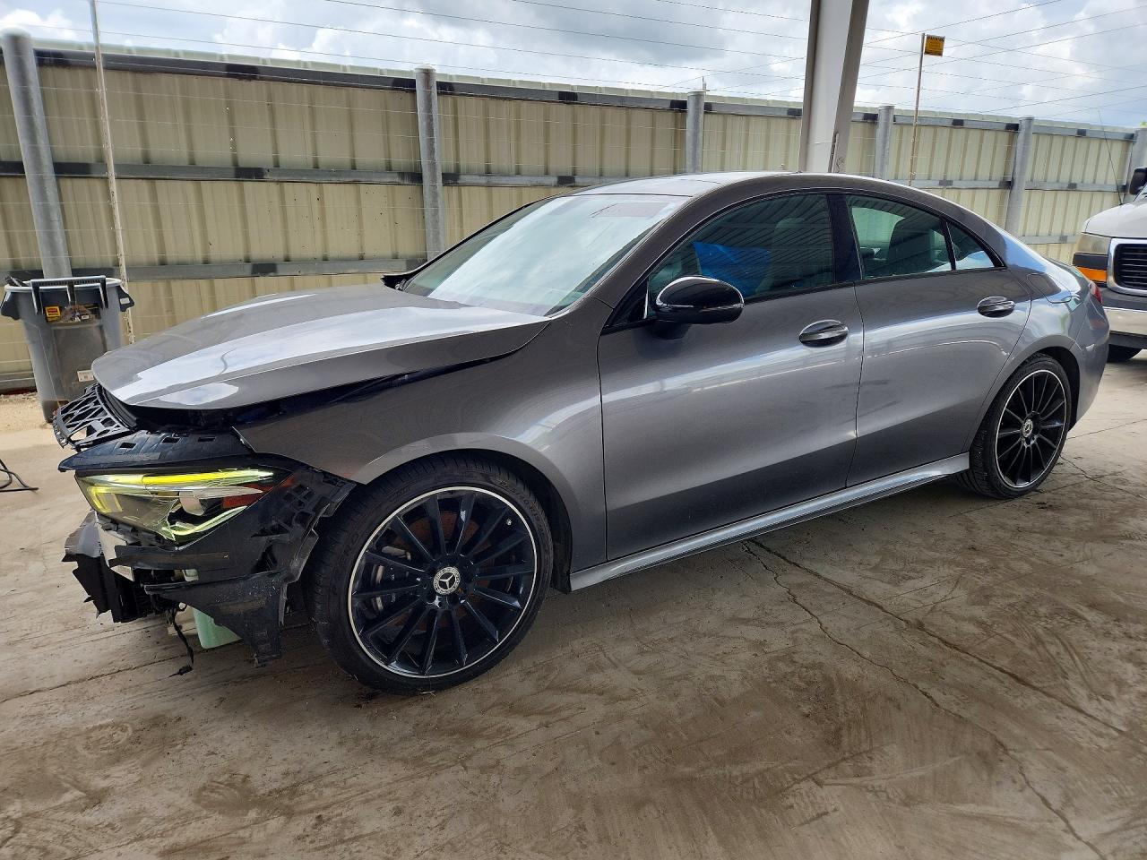 2020 Mercedes-Benz CLA 250, VIN WDD5J4GB7LN064664 — Front end