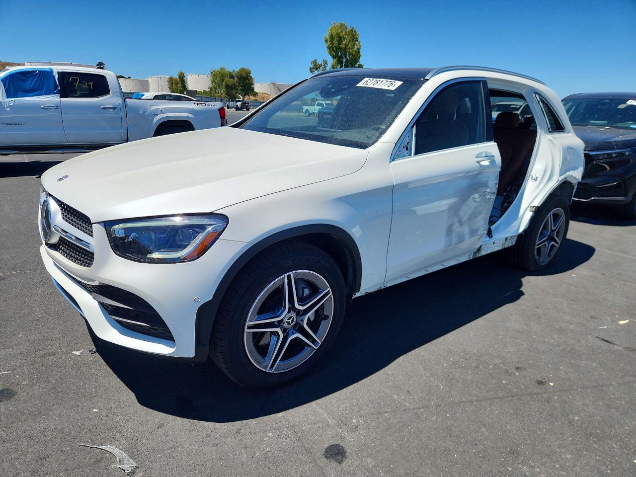 2020 Mercedes-Benz GLC 300, VIN W1N0G8EB5LF808617 — Rear end