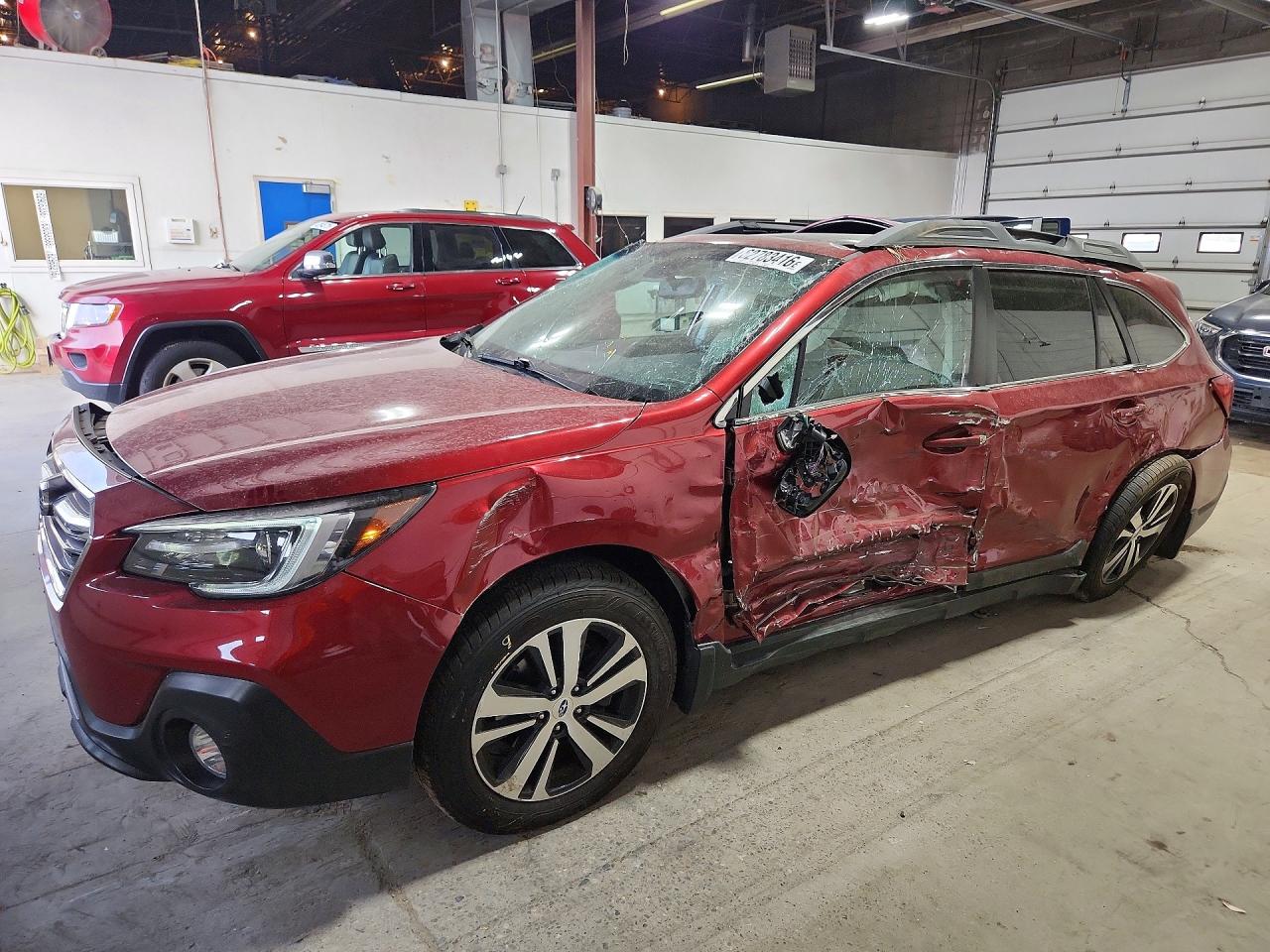 2018 Subaru Outback Limited, VIN 4S4BSANC5J3205935 — Rollover