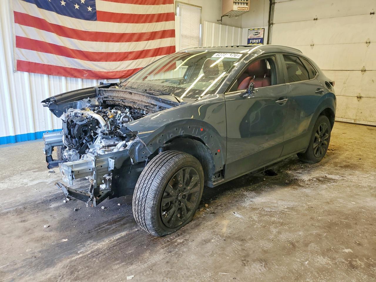 2023 Mazda CX-30 S Preferred, VIN 3MVDMBCM8PM577123 — Rear end
