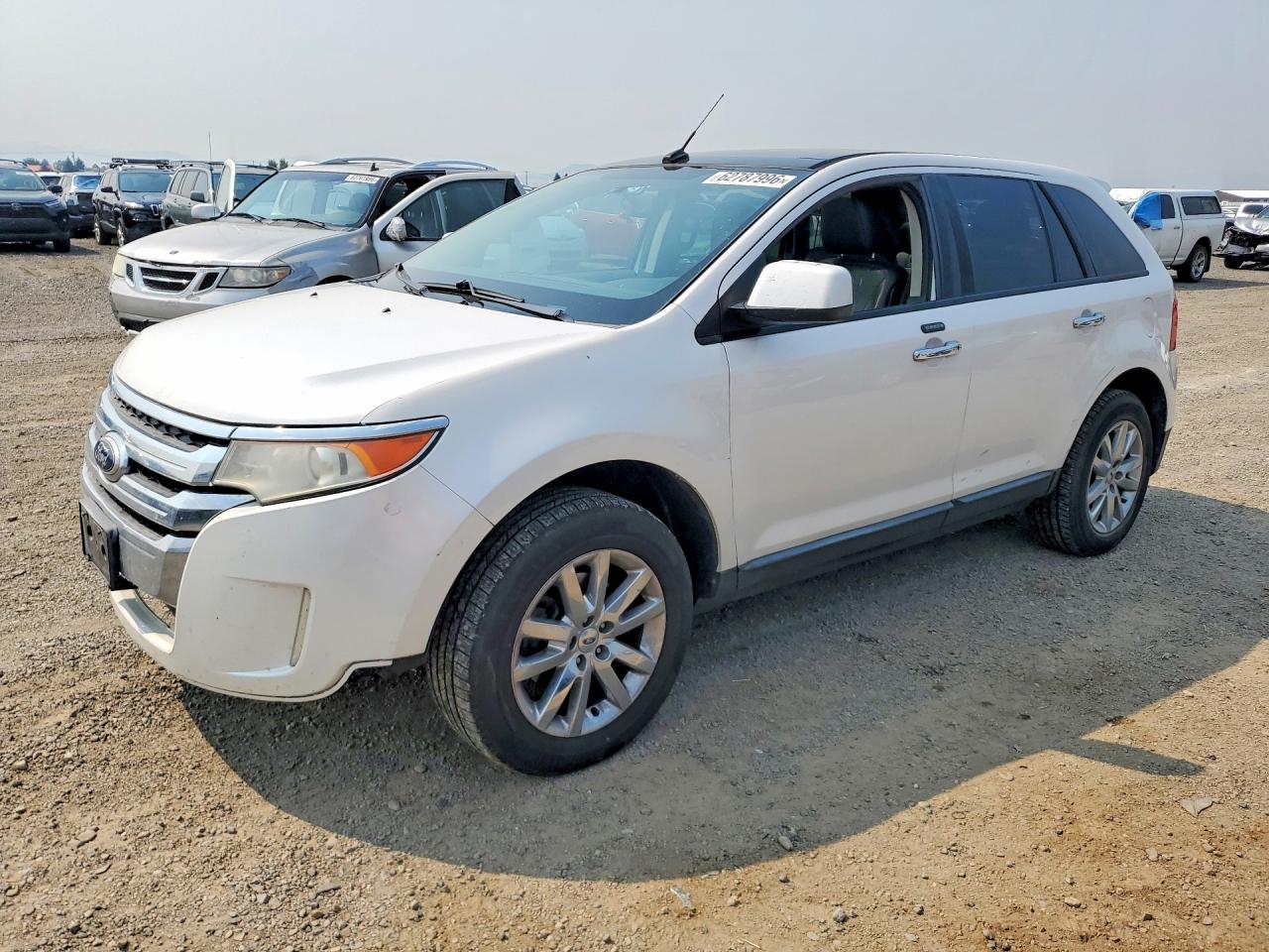 2011 Ford Edge SEL, VIN 2FMDK4JC1BBA48597 — Rear end