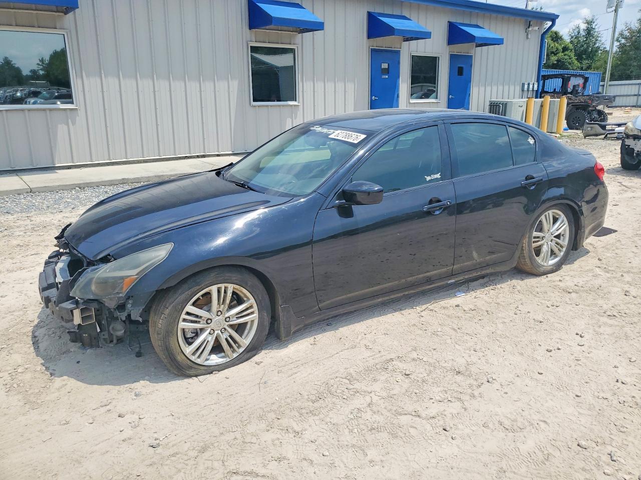 2012 Infiniti G25 x, VIN JN1DV6AR1CM730700 — Front end
