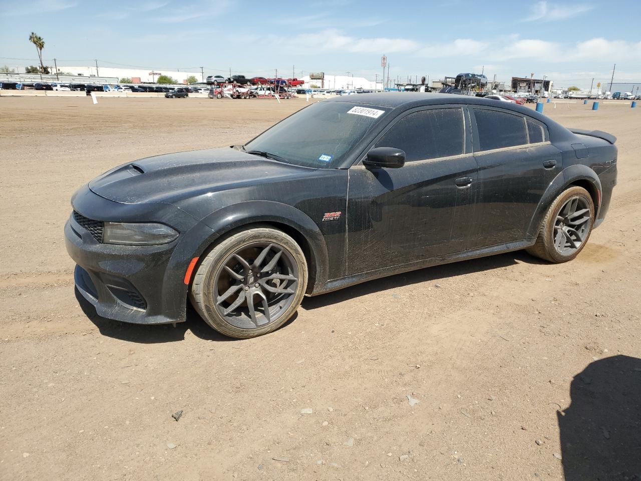 2020 Dodge Charger Scat Pack Widebody, VIN 2C3CDXGJ1LH244110 — Missing or altered VIN