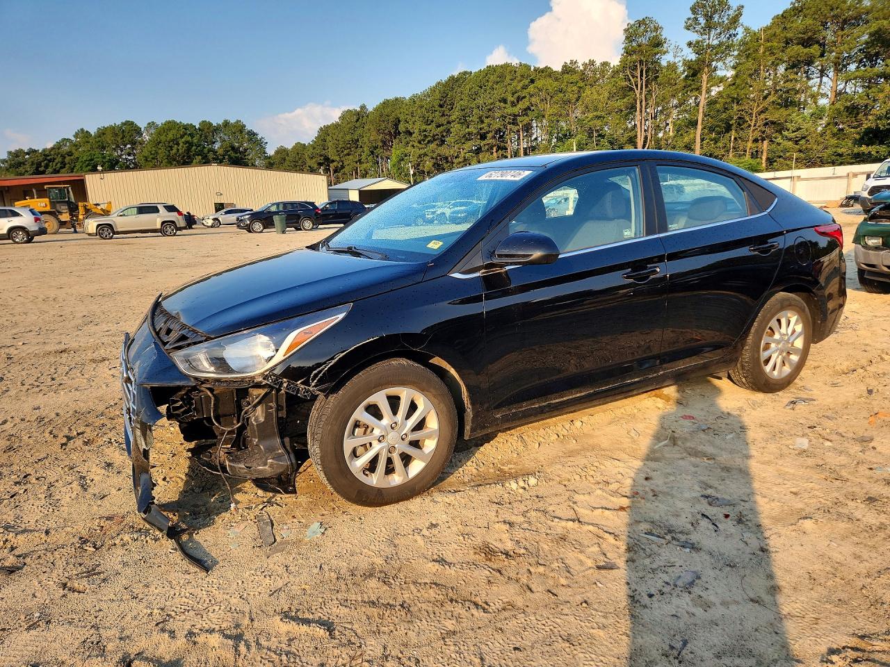 2021 Hyundai Accent SEL, VIN 3KPC24A68ME137573 — Front end