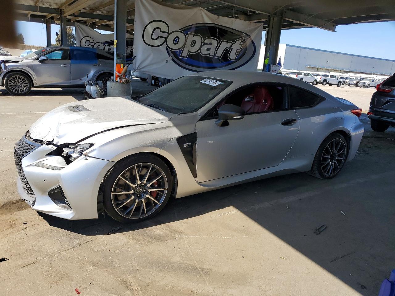 2015 Lexus RC F, VIN JTHHP5BC0F5001615 — Перед