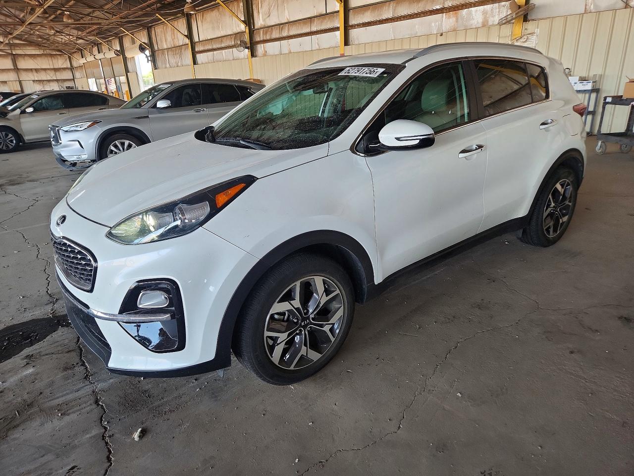 2020 Kia Sportage EX, VIN KNDPN3AC0L7689950 — Rear end