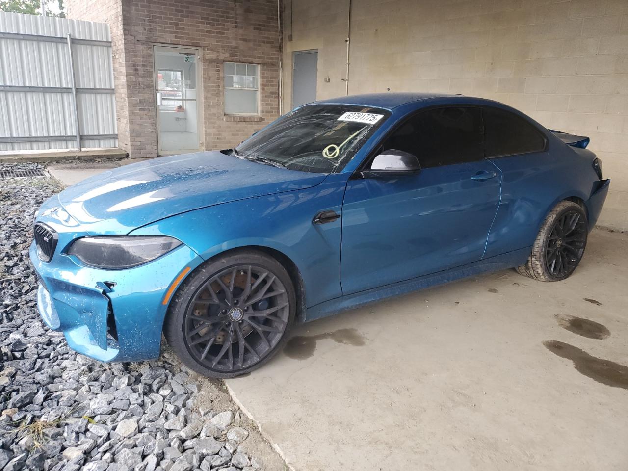 2018 BMW M2, VIN WBS1J5C58JVE51988 — Rear end
