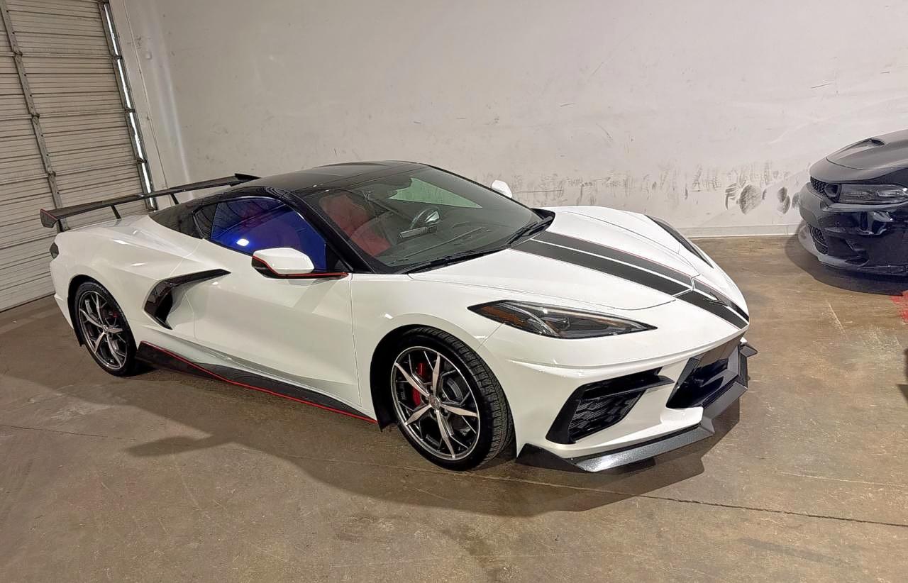 2022 Chevrolet Corvette 1LT, VIN 1G1YA2D46N5107050 — Prior damage history