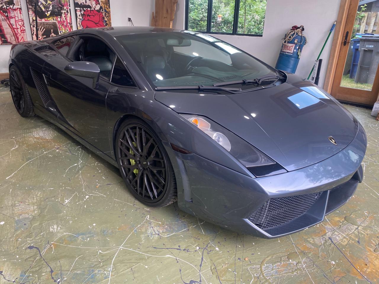2007 Lamborghini Gallardo, VIN ZHWGU12T27LA04280 — Ранее повреждён
