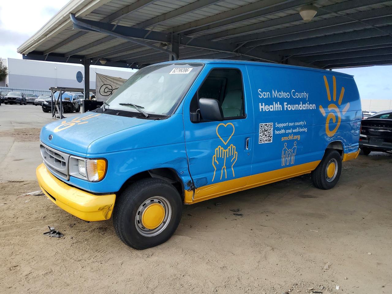2000 Ford Econoline, VIN 1FTRE14L9YHA99496 — Бок