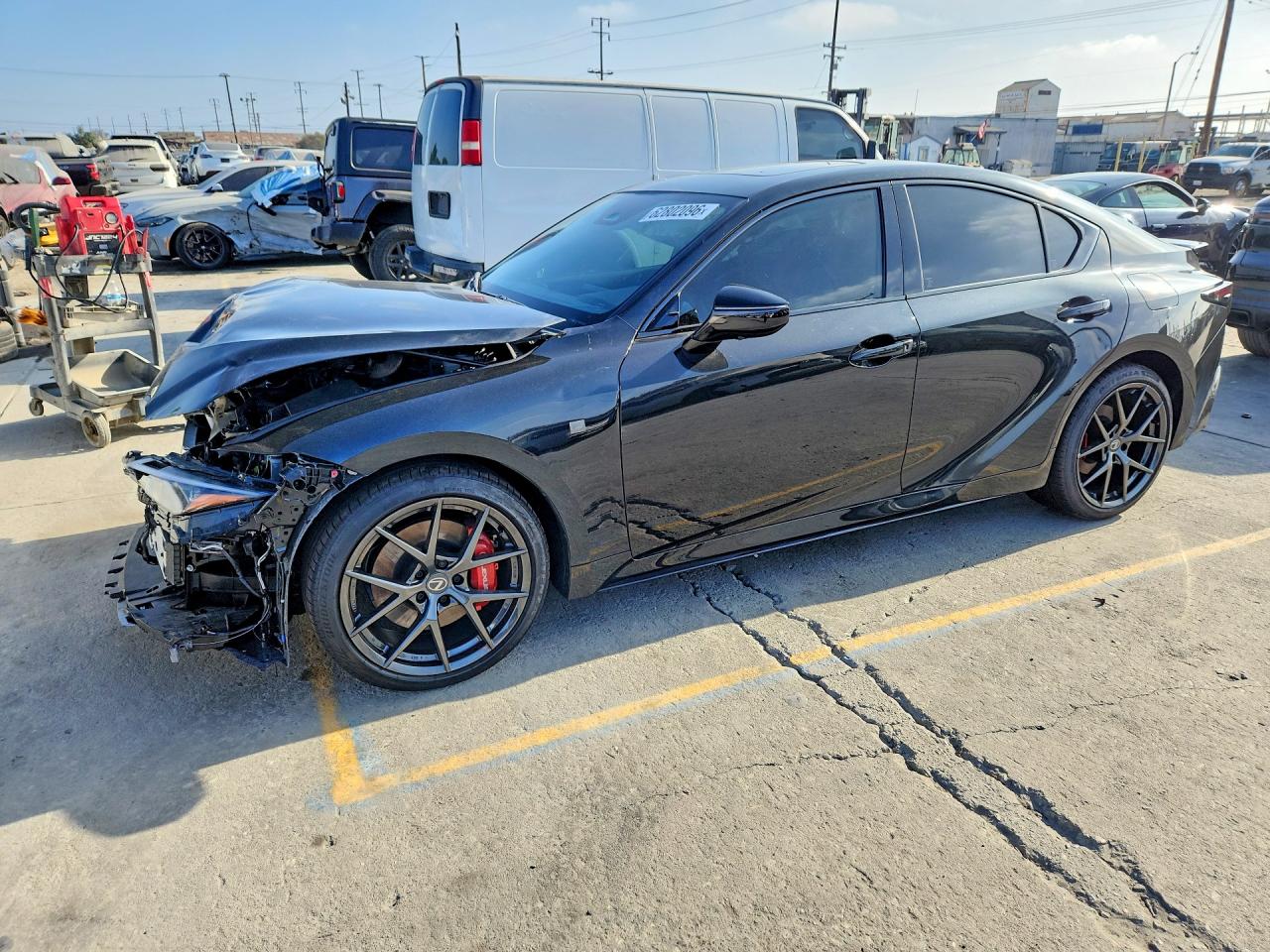 2026 Lexus IS 350 F Sport, VIN JTHGZ1B25T5099929 — Front end