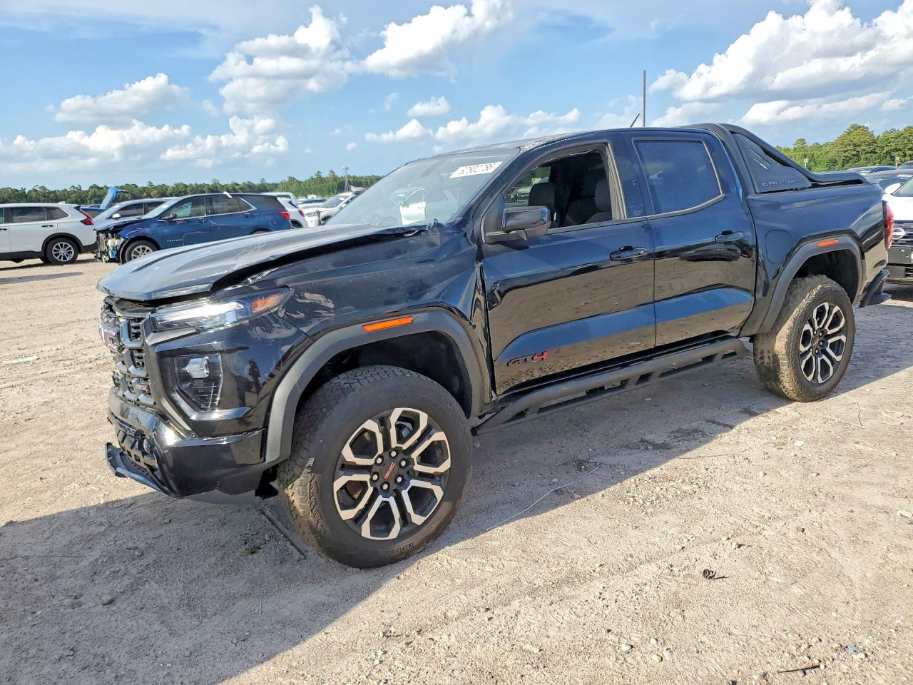 2025 GMC Canyon 4WD AT4, VIN 1GTP2DEK2S1155057 — Rollover