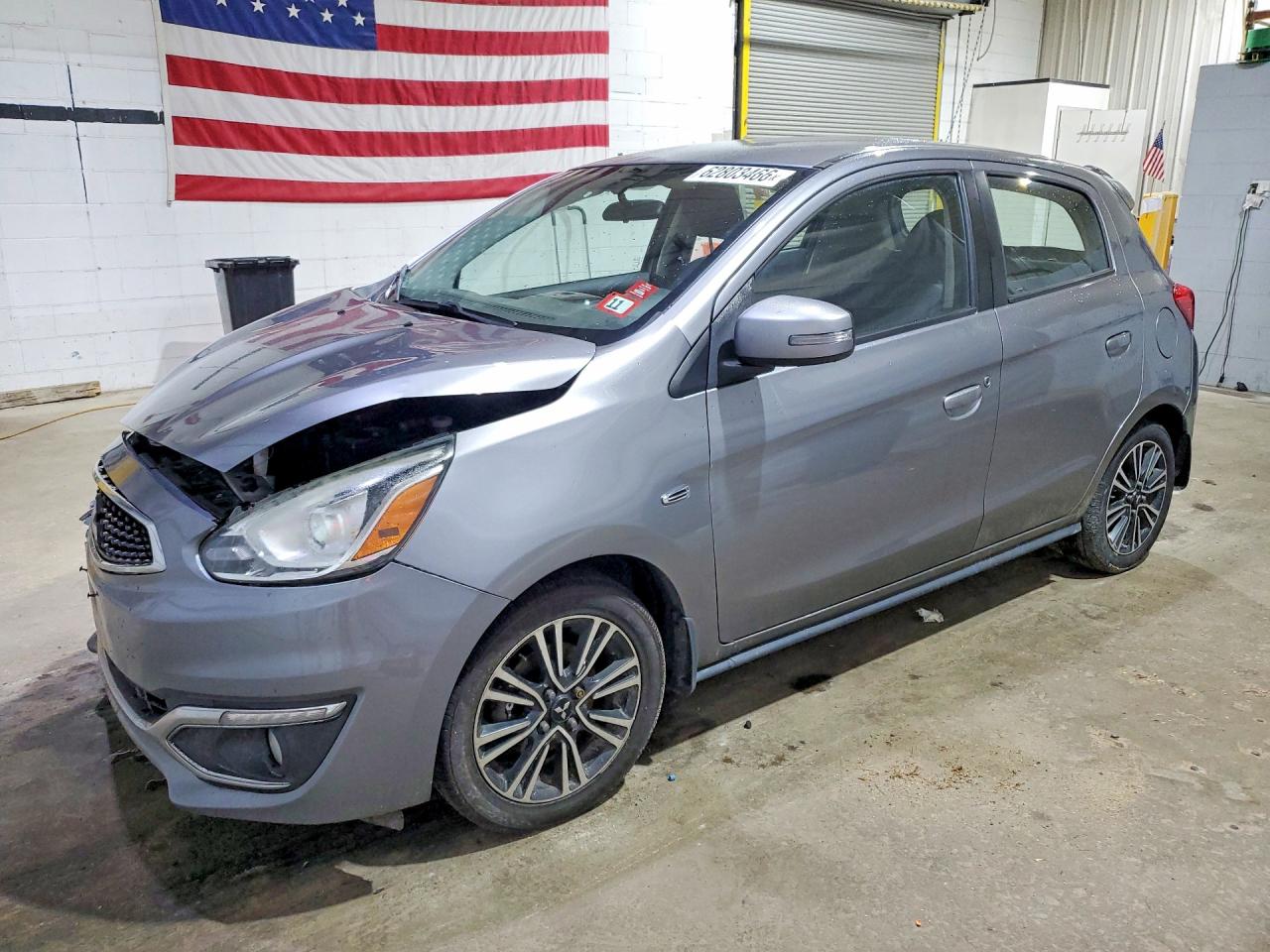 2019 Mitsubishi Mirage GT, VIN ML32A5HJ3KH011307 — Front end