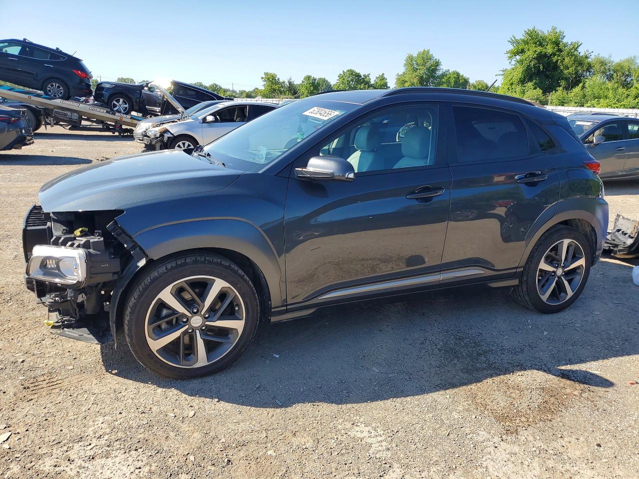2018 Hyundai Kona Ultimate, VIN KM8K5CA58JU169761 — Front end