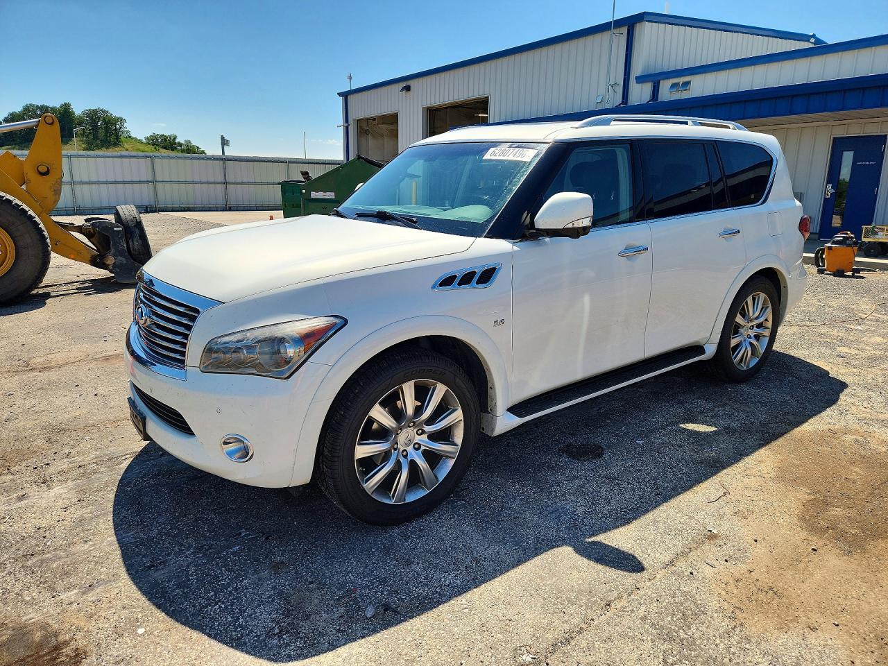 2014 Infiniti QX80, VIN JN8AZ2NE4E9067251 — Rear end