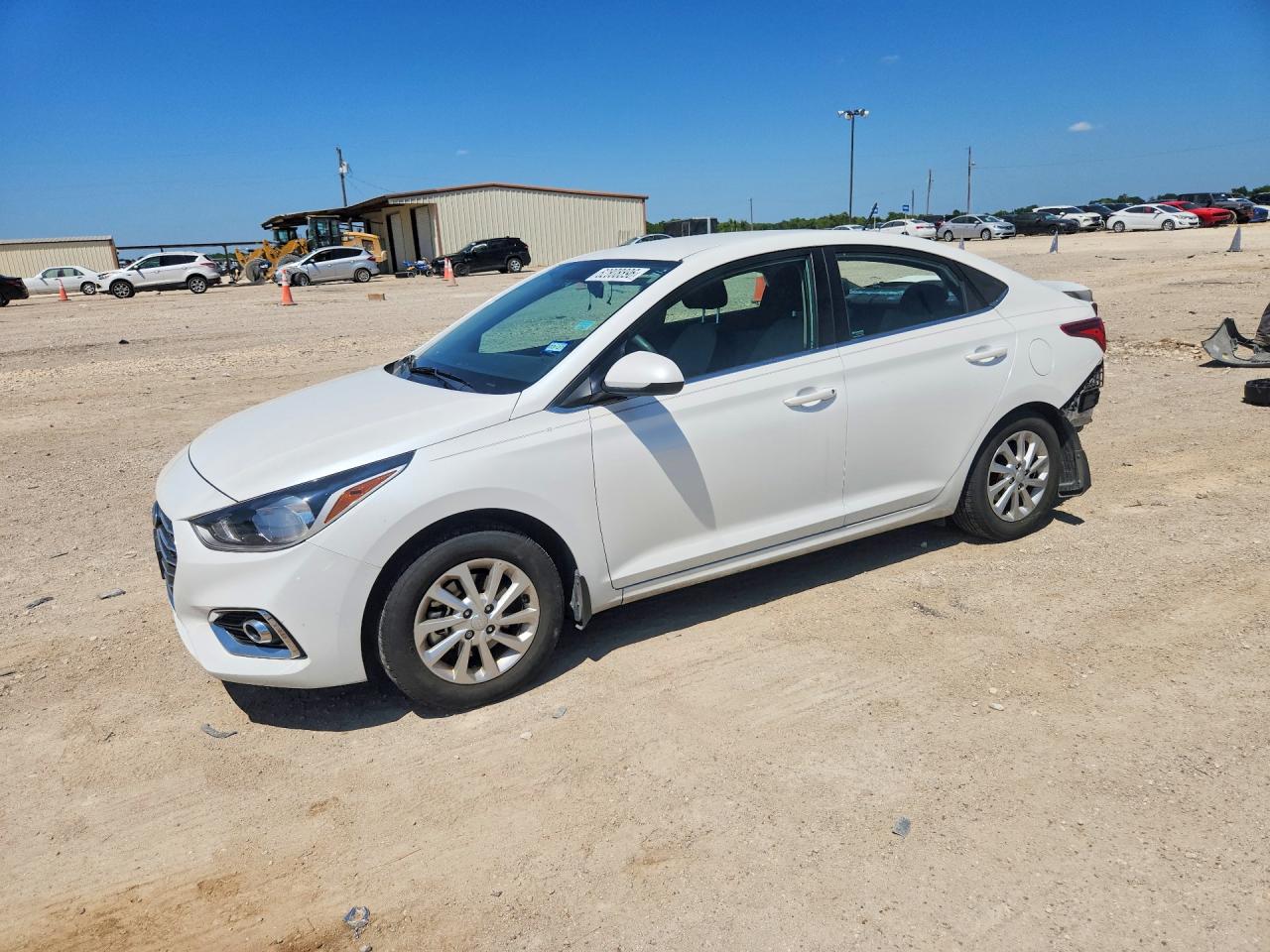 2021 Hyundai Accent SE, VIN 3KPC24A63ME134998 — Rear end