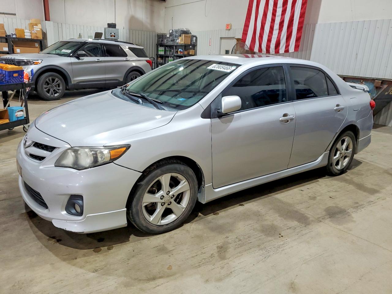 2011 Toyota Corolla S, VIN 2T1BU4EE0BC733179 — Front end