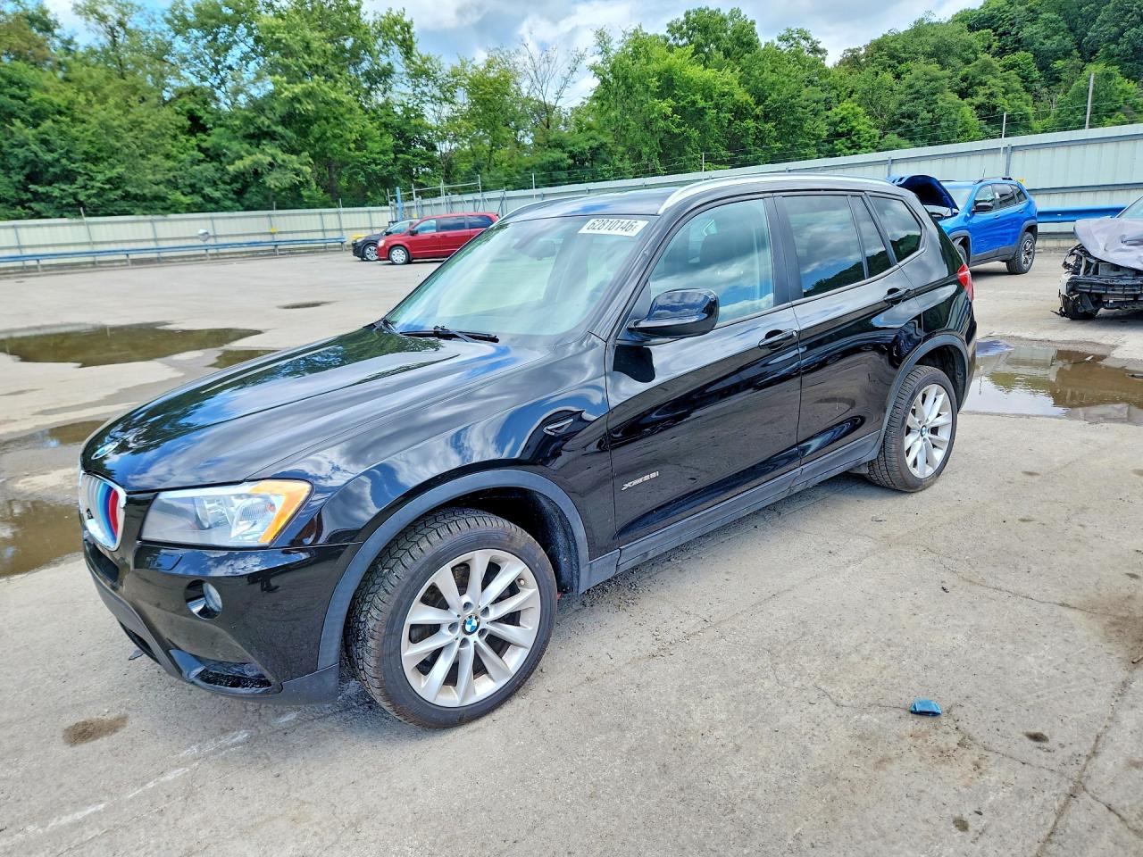 2014 BMW X3 xDrive28i, VIN 5UXWX9C52E0D11407 — Hail