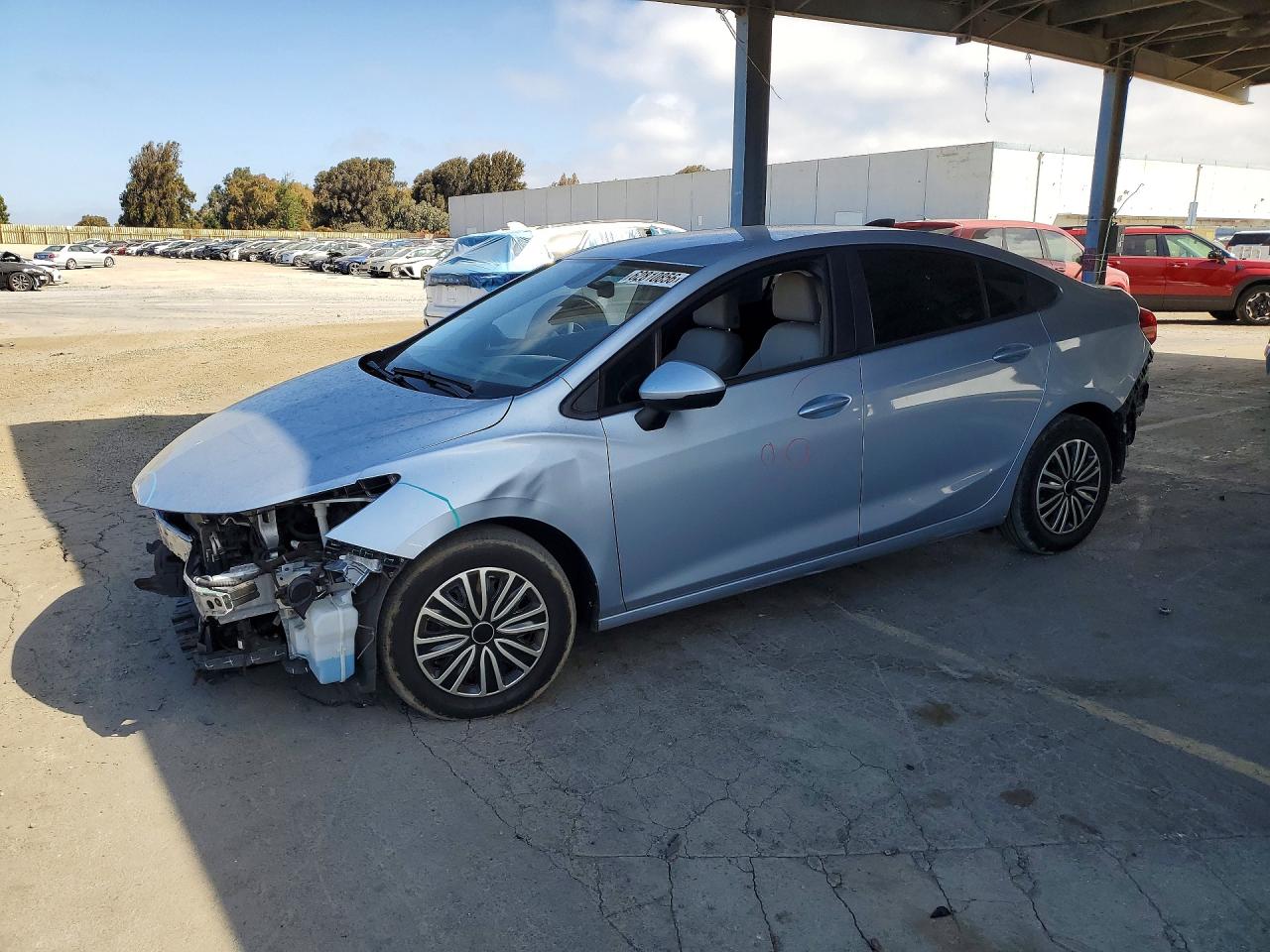 2018 Chevrolet Cruze LS, VIN 1G1BC5SM7J7135765 — Front end
