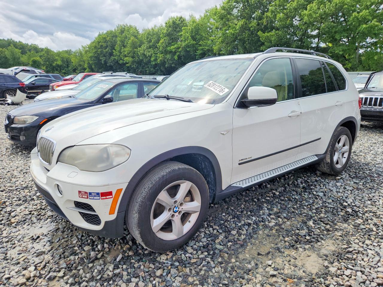 2012 BMW X5 50i, VIN 5UXZV8C5XCL422566 — Вода / потоп