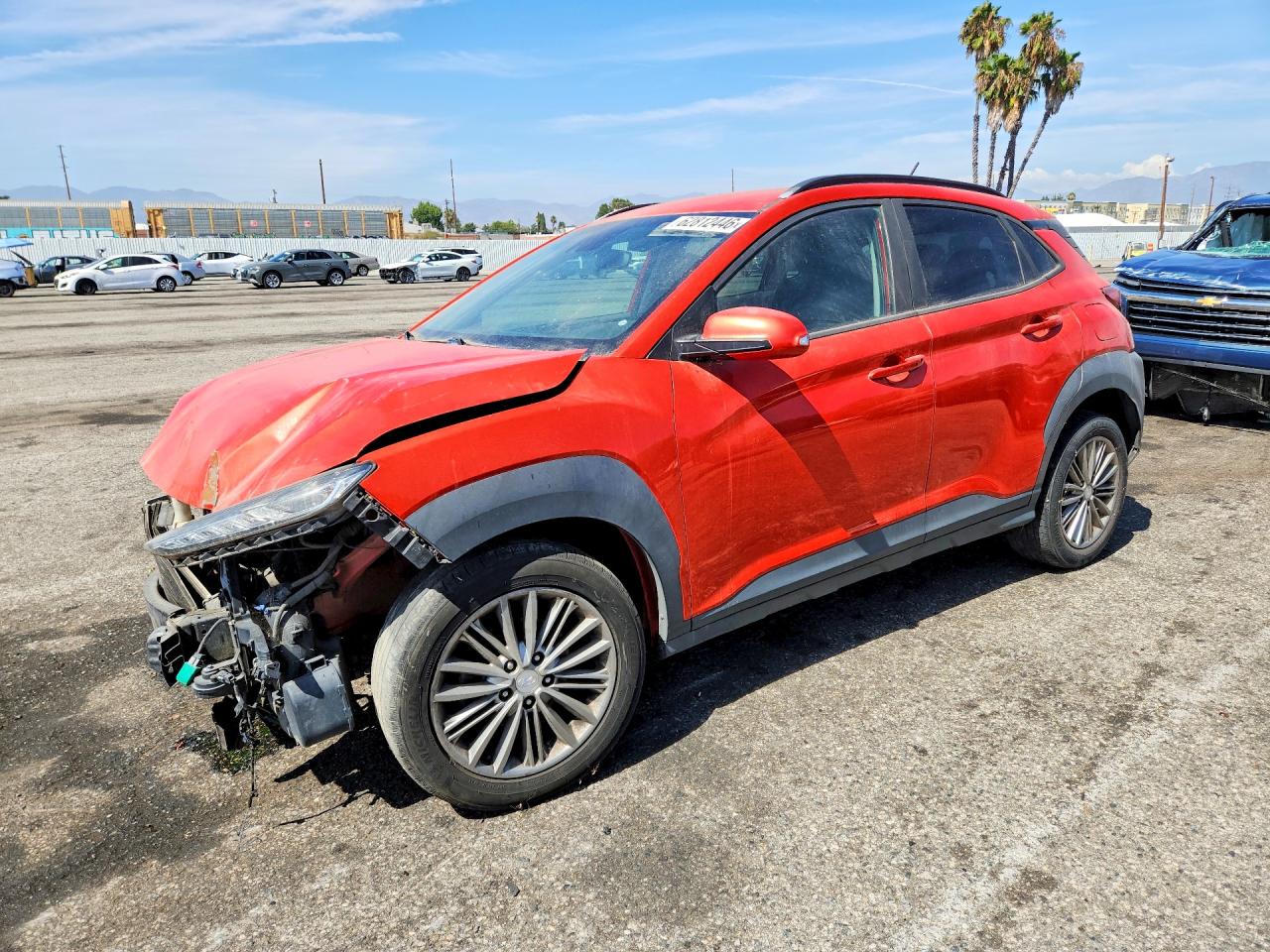 2019 Hyundai Kona SEL, VIN KM8K22AA6KU200782 — Front end