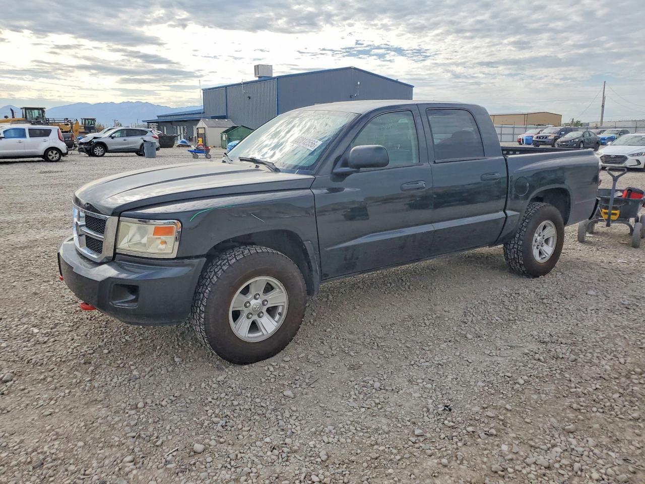 2008 Dodge Dakota SLT, VIN 1D7HW48N68S626487 — Зад
