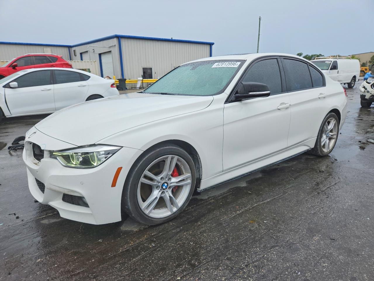 2016 BMW 3 Series 328i, VIN WBA8E9G57GNT45854 — Front end