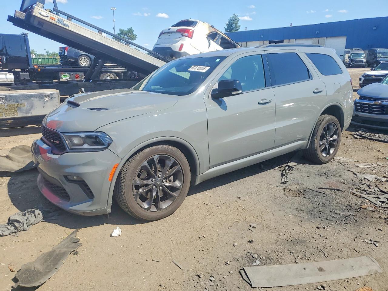 2021 Dodge Durango GT, VIN 1C4RDJDGXMC717941 — Перед