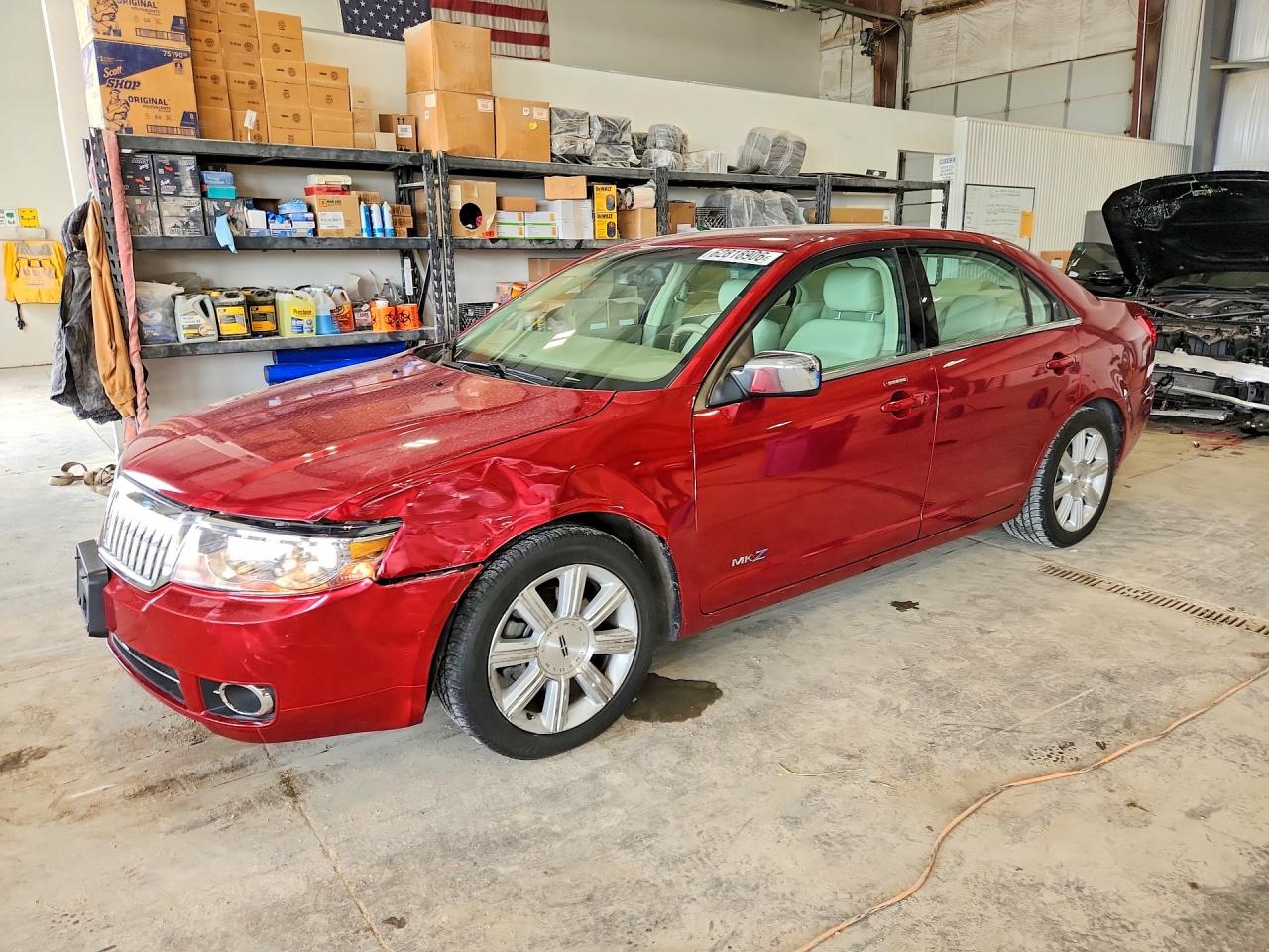 2007 Lincoln MKZ, VIN 3LNHM26T67R640336 — Перед