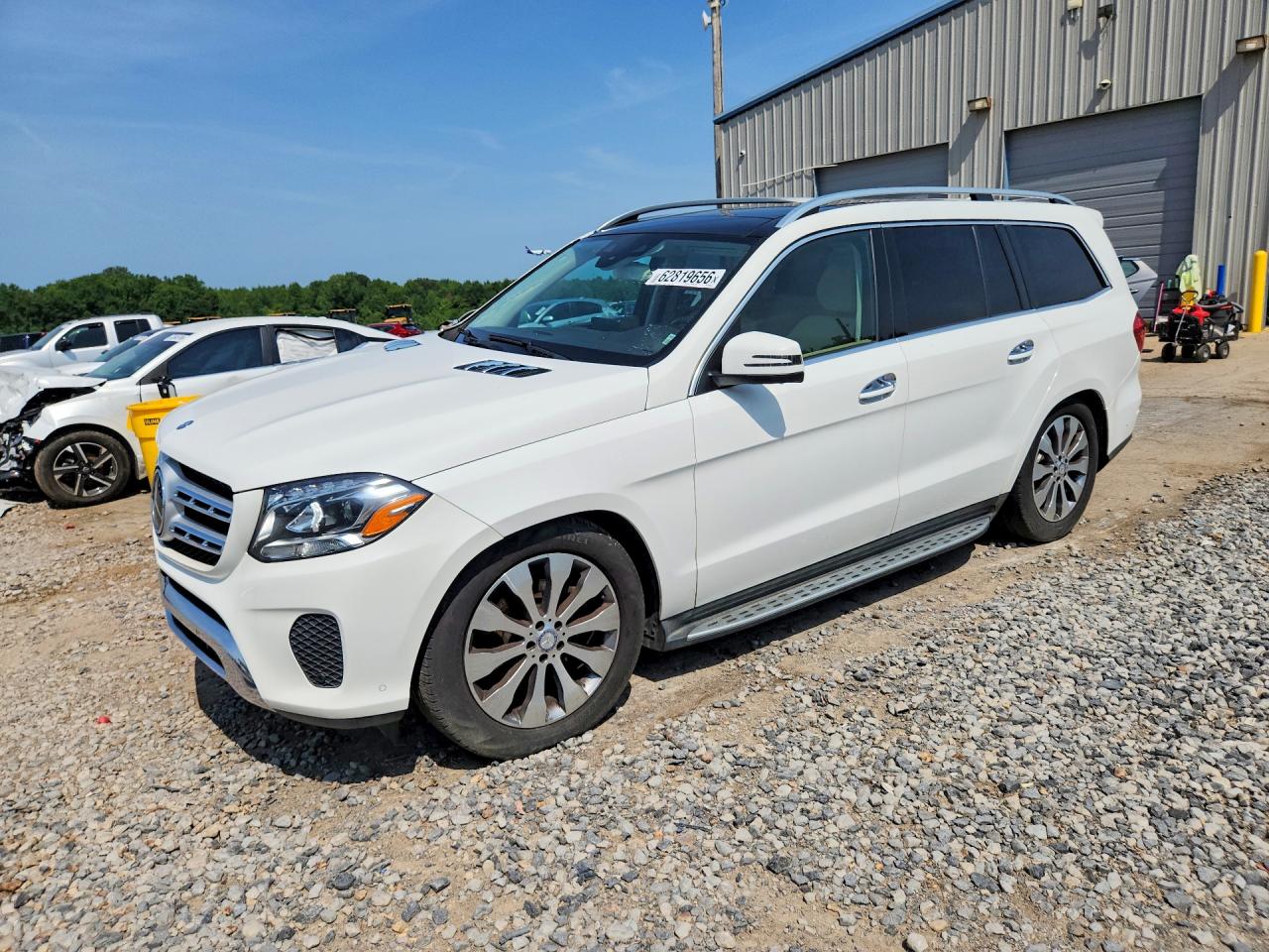 2017 Mercedes-Benz GLS 450, VIN 4JGDF6EE6HA848456 — Обычный износ