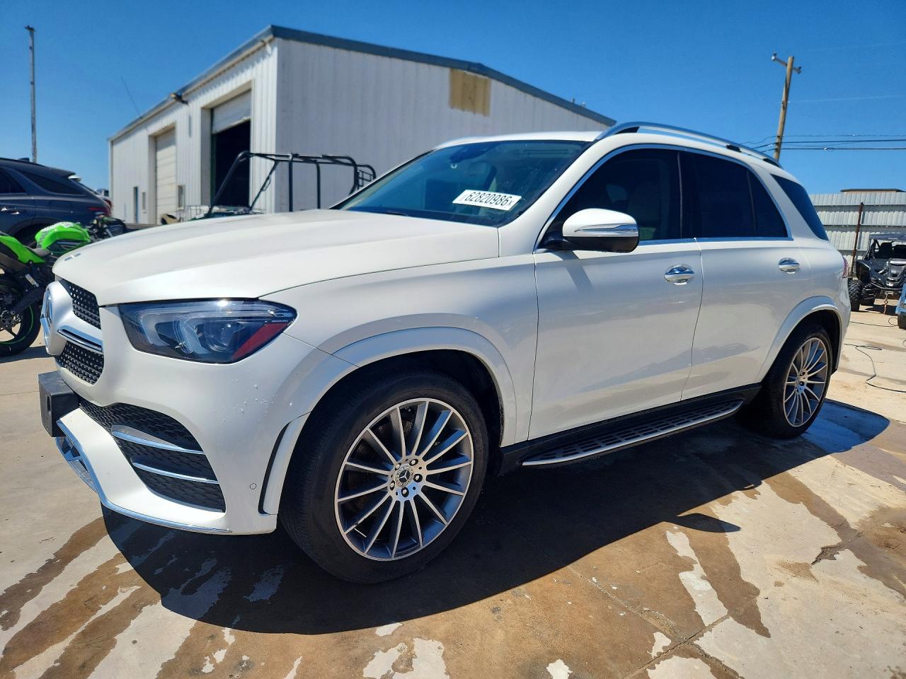 2020 Mercedes-Benz GLE 350, VIN 4JGFB4KB3LA105636 — Normal wear
