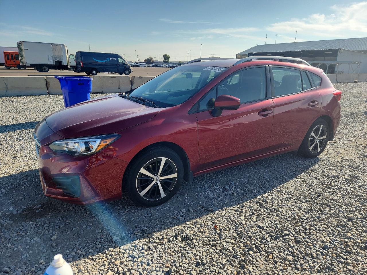 2019 Subaru Impreza Premium, VIN 4S3GTAC61K3702986 — Rear end