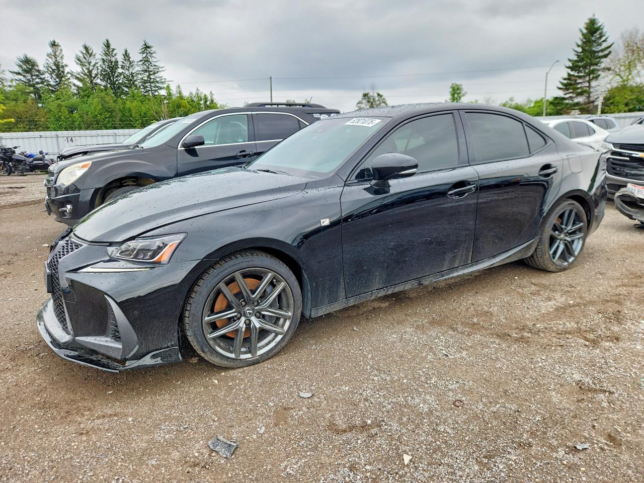 2020 Lexus IS 300 F Sport, VIN JTHG81F27L5042600 — Front end