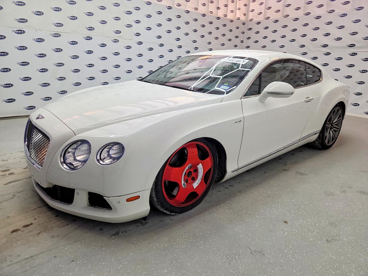 2014 Bentley Continental GT, VIN SCBFC7ZA6EC087255 — Front end