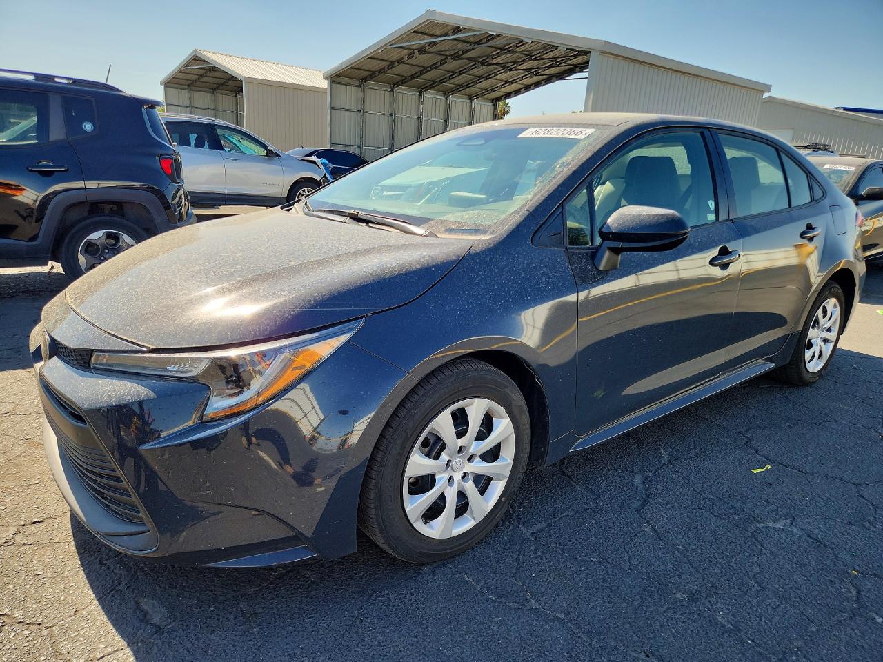 2023 Toyota Corolla LE, VIN 5YFB4MDE2PP024939 — Front end
