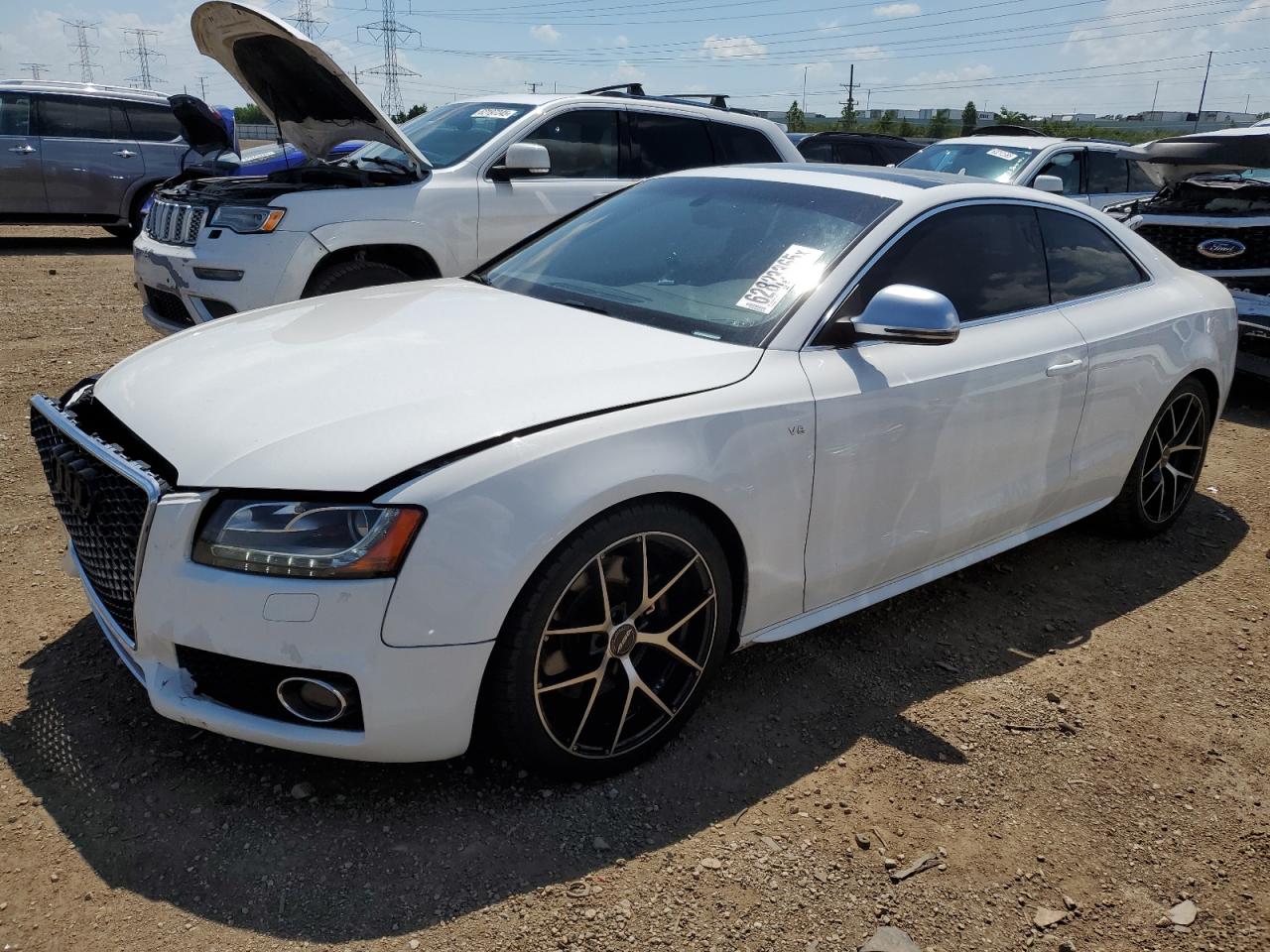 2008 Audi S5, VIN WAURV78T88A038434 — Front end
