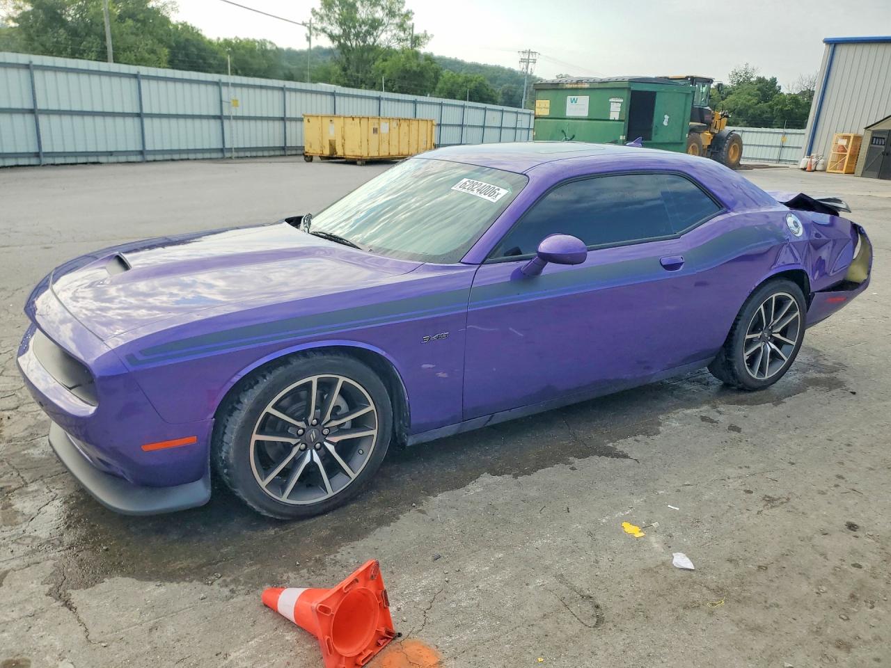 2023 Dodge Challenger R/T, VIN 2C3CDZBT0PH654777 — Rear end