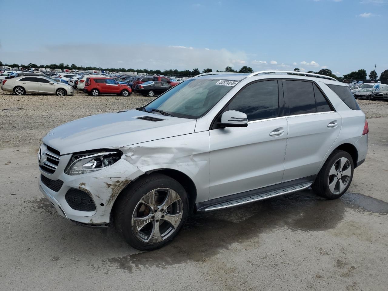 2016 Mercedes-Benz GLE 350, VIN 4JGDA5JB6GA662046 — Front end
