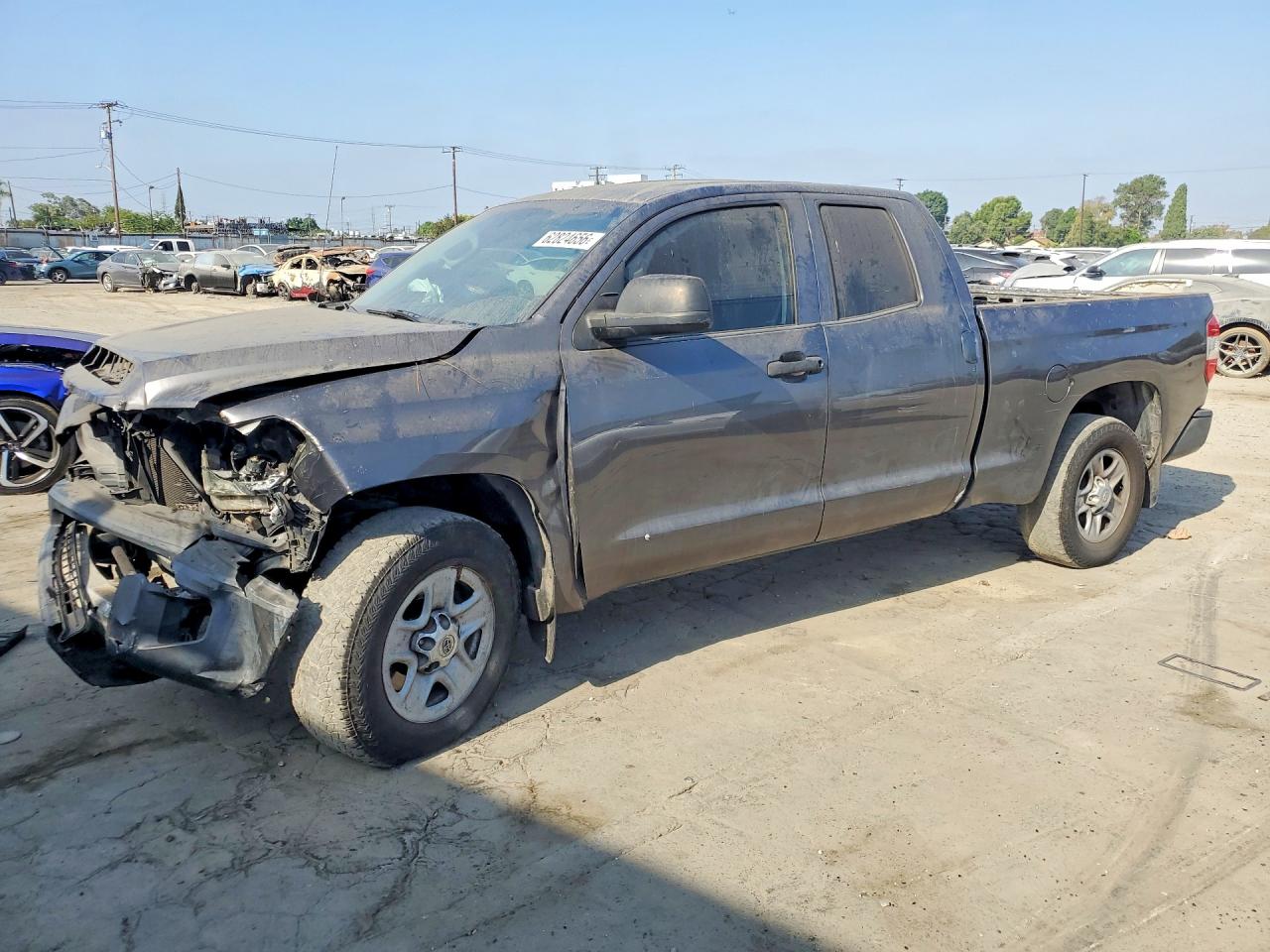 2015 Toyota Tundra SR, VIN 5TFRM5F16FX082809 — Front end