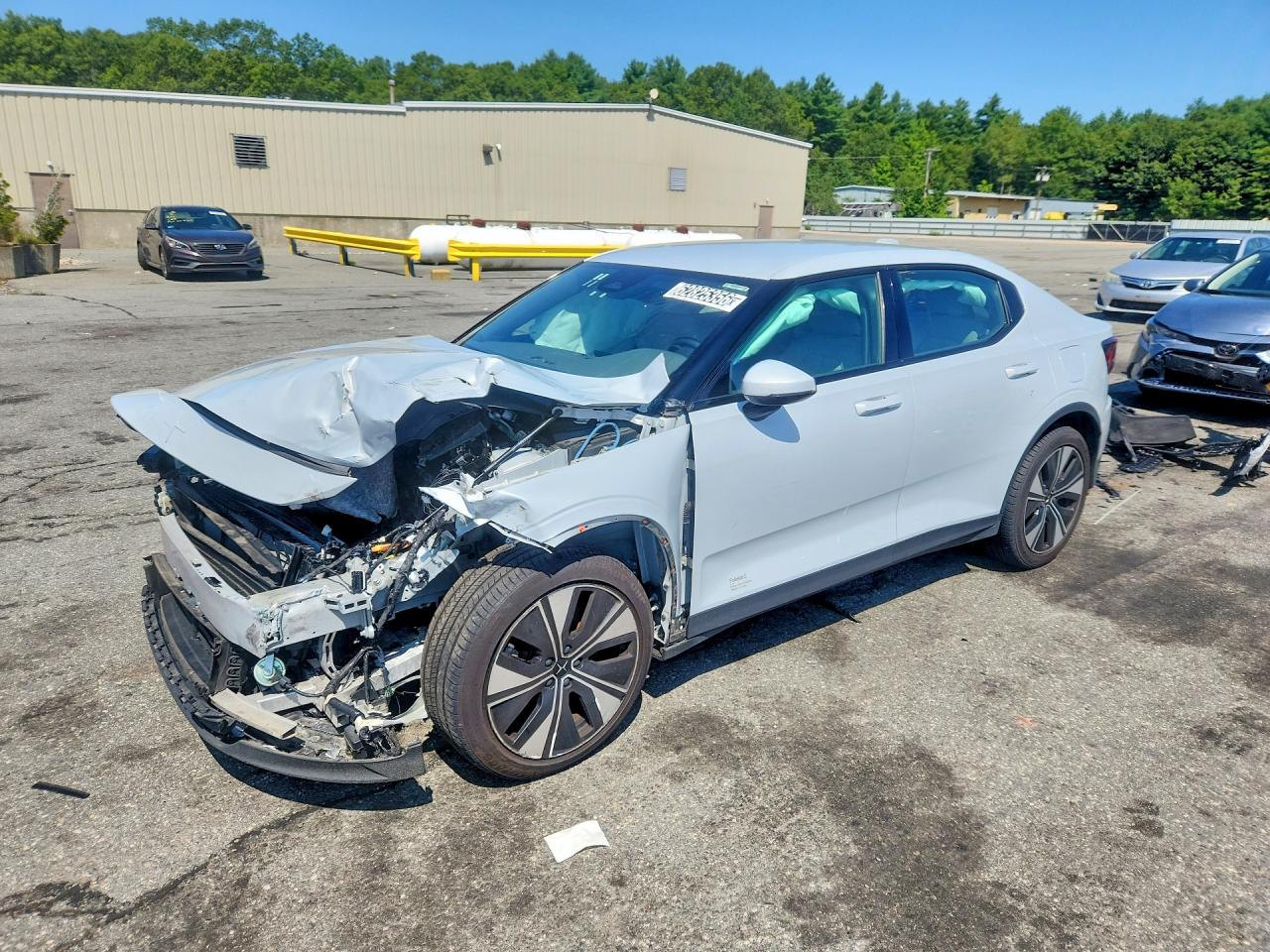 2023 Polestar 2, VIN YSMEG3KA9PL147407 — Front end
